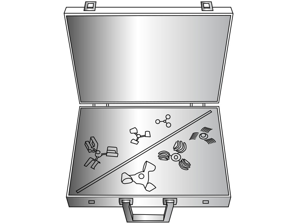 LABORATORY MIXING ELEMENT SET: VISCO JET® VJ900